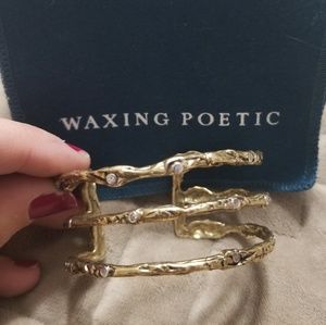 Waxing Poetic Cuff